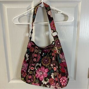 Vera Bradley Vibrant Floral Shoulder Bag